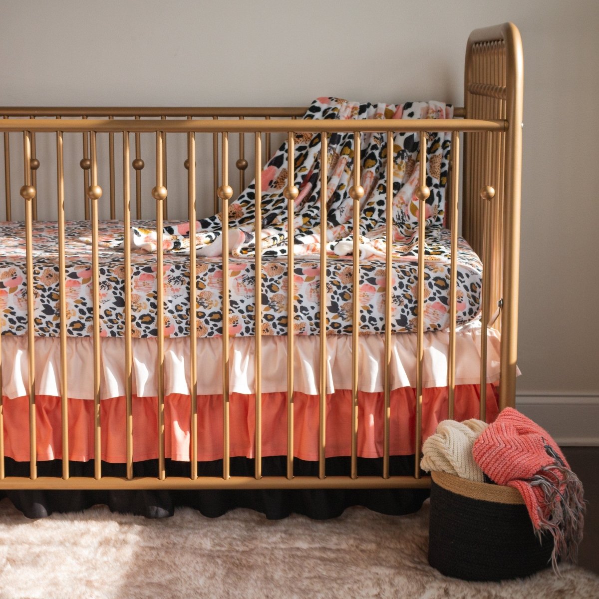 Leopard Love Minky Blanket - gender_girl, Leopard Love, Personalized_No
