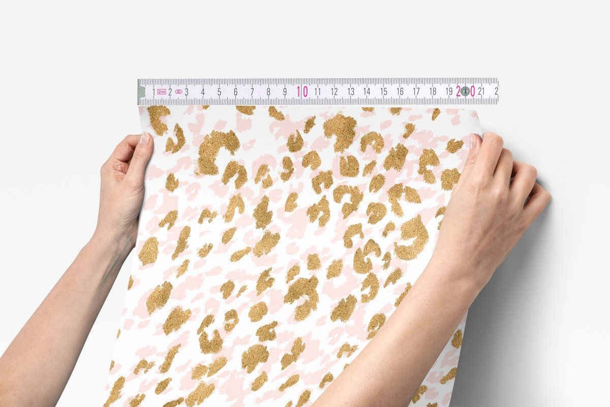 Leopard Love Spots Peel & Stick Wallpaper - gender_girl, Leopard Love, Theme_Floral