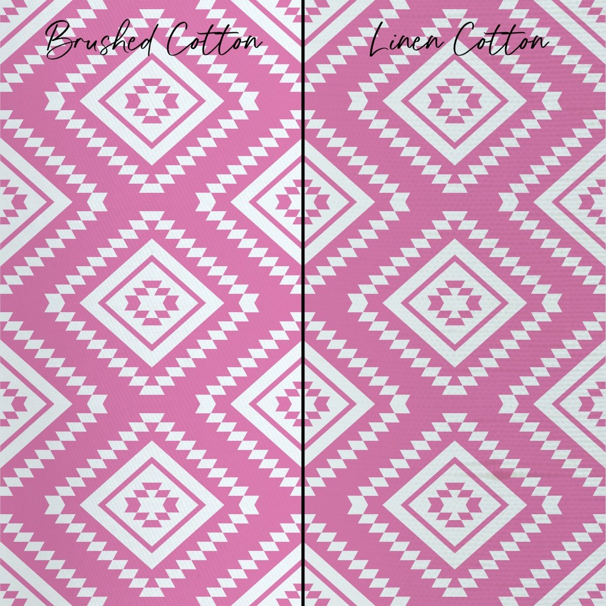 Llama Love Pink Aztec Curtain Panel - gender_girl, Llama Love, Theme_Southwestern