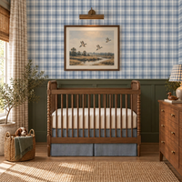 Peel & Stick Wallpaper | Riverbend Check
