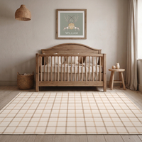Kids Rug | Chestnut Grid
