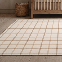 Kids Rug | Chestnut Grid