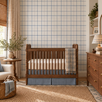 Peel & Stick Wallpaper | Stillwater Check