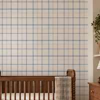 Peel & Stick Wallpaper | Stillwater Check