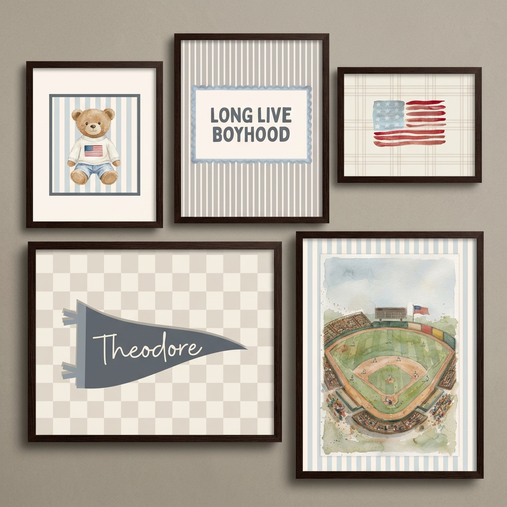 Gallery Wall Art | Long Live Boyhood