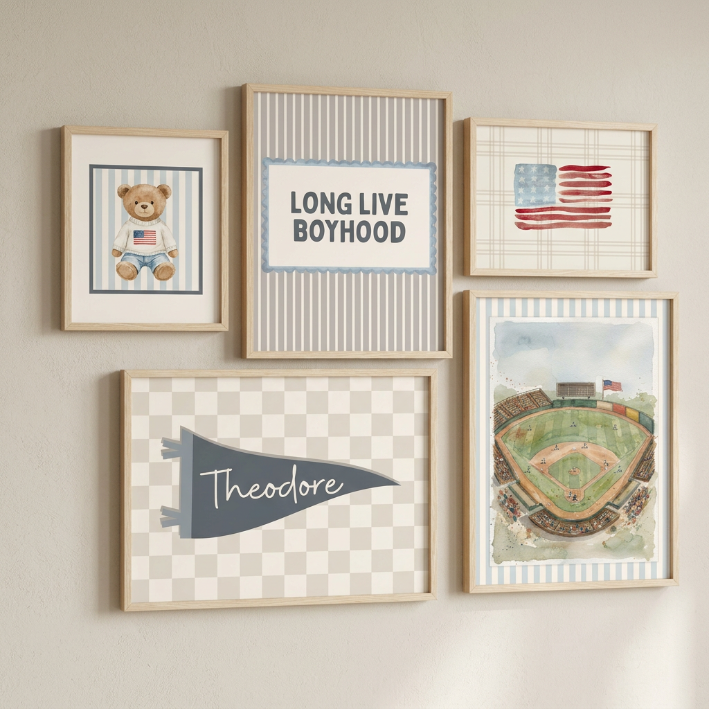 Gallery Wall Art | Long Live Boyhood