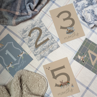 Monthly Milestone Cards | Mallard & Moss