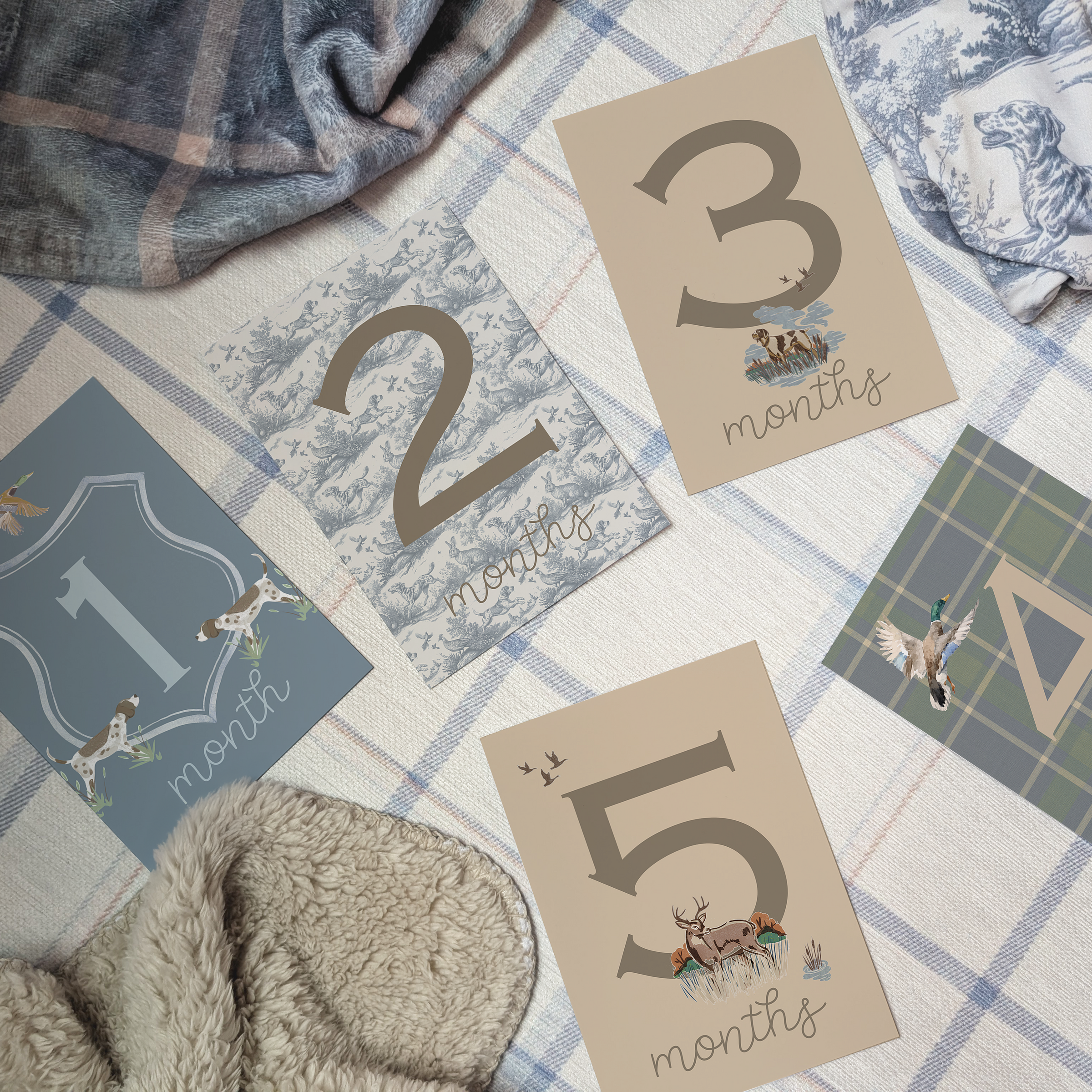 Monthly Milestone Cards | Mallard & Moss