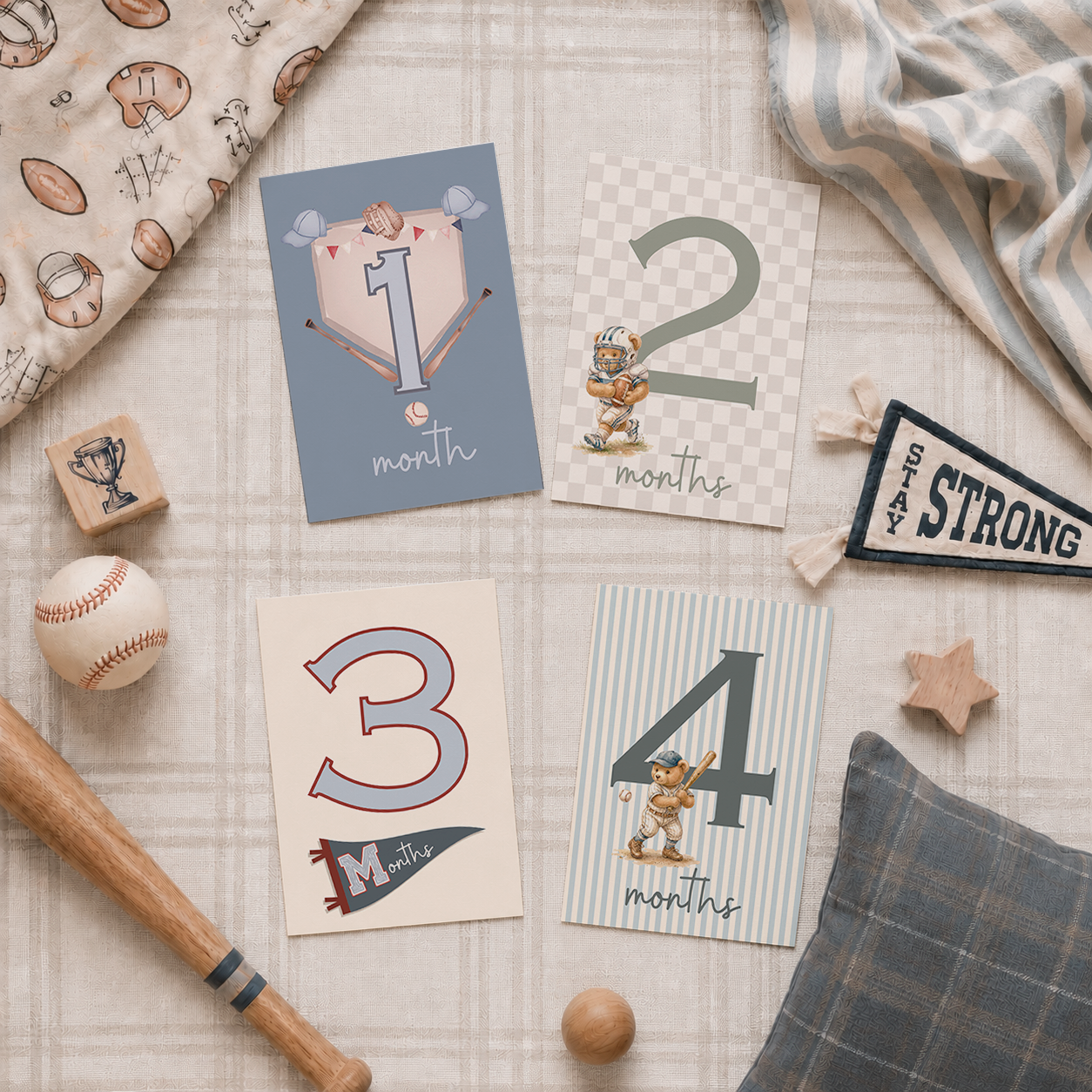 Monthly Milestone Cards | Long Live Boyhood