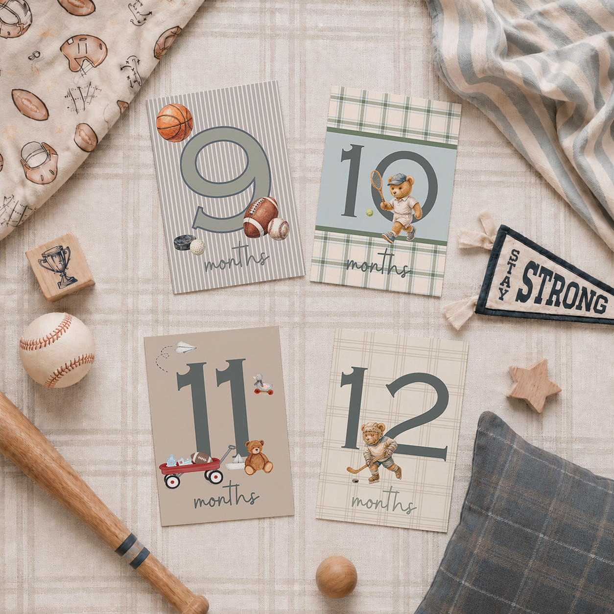 Monthly Milestone Cards | Long Live Boyhood