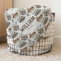 Minky Blanket | Personalized Autumn Hunt