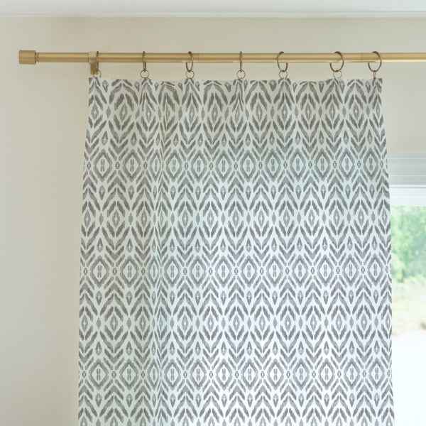 Modern Jungle Ikat Curtain Panel - gender_boy, gender_neutral, Modern Jungle