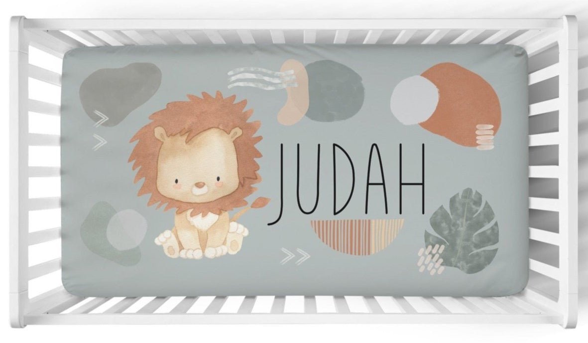 Modern Lion Nursery Starter Set - gender_boy, Modern Lion, text