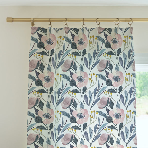 Moody Floral Curtain Panel - gender_girl, Moody Floral, Theme_Floral