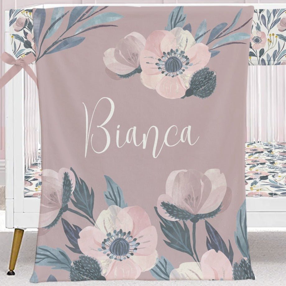 Moody Floral Nursery Starter Set - gender_girl, Moody Floral, text