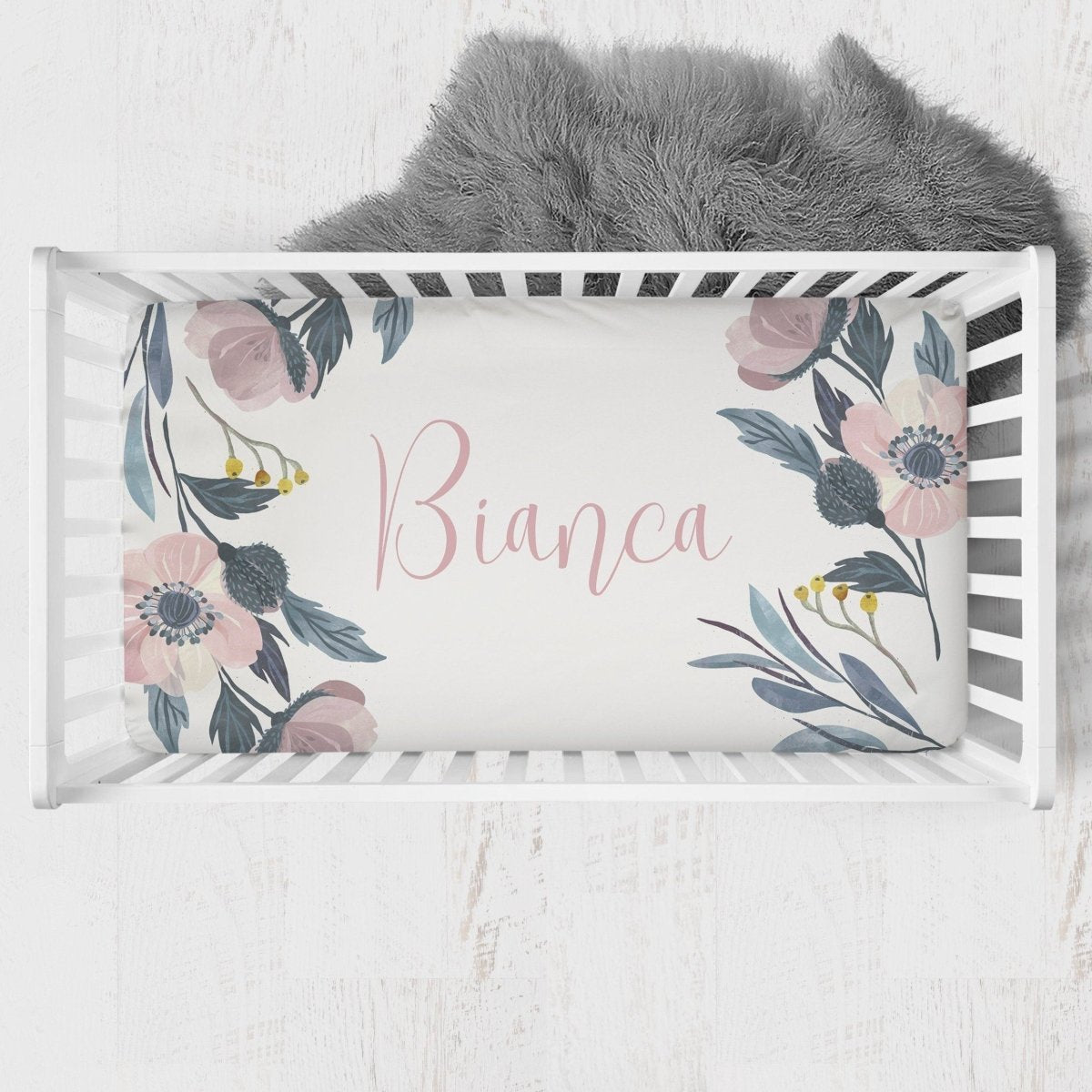 Moody Floral Nursery Starter Set - gender_girl, Moody Floral, text