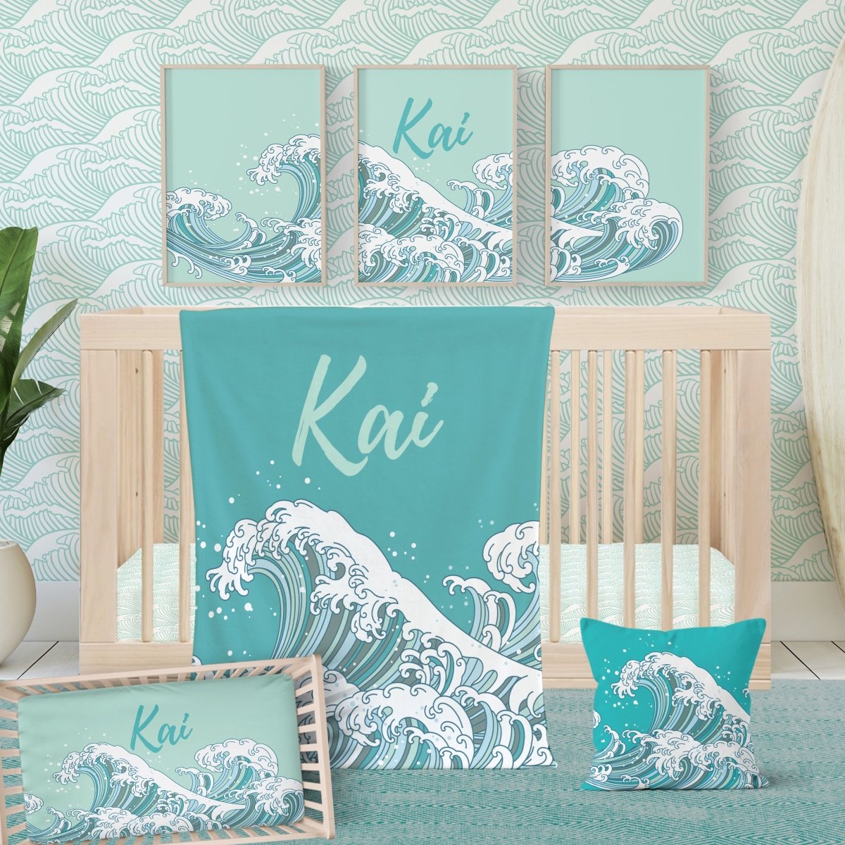 Ocean Waves Nursery Starter Set - gender_boy, gender_neutral, Ocean Waves