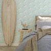 Ocean Waves Peel & Stick Wallpaper - Boho Surfer, gender_boy, gender_neutral