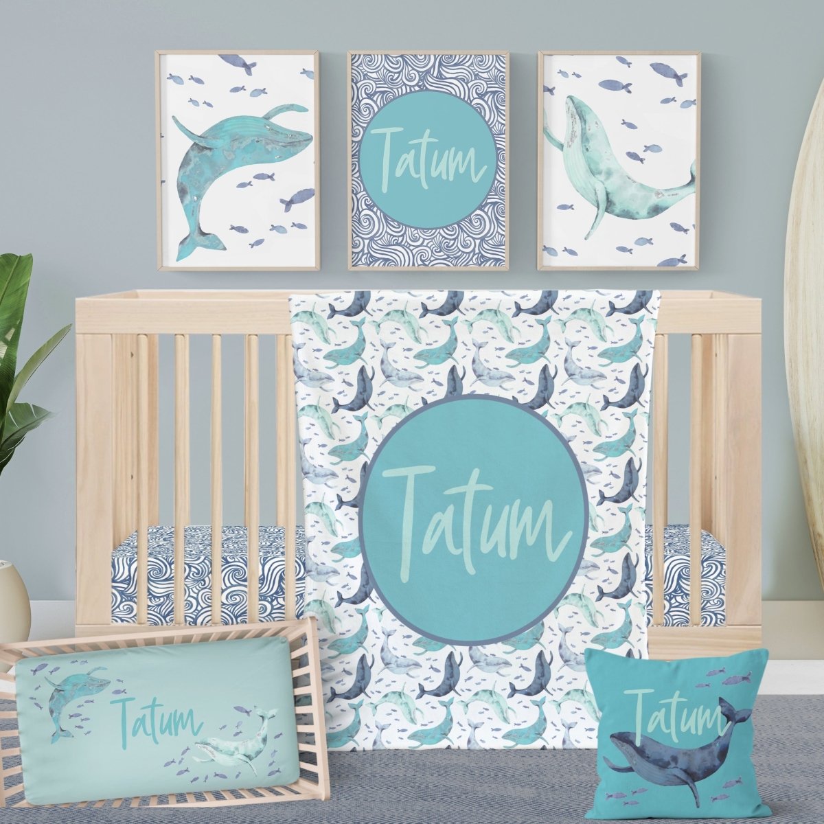 Oh Whale! Nursery Starter Set - gender_boy, gender_neutral, Oh Whale!