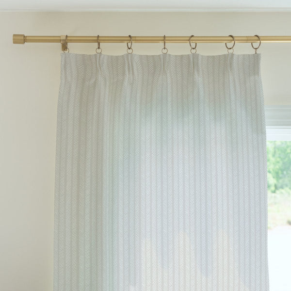 On Safari Herringbone Curtain Panel - gender_boy, gender_neutral, On Safari