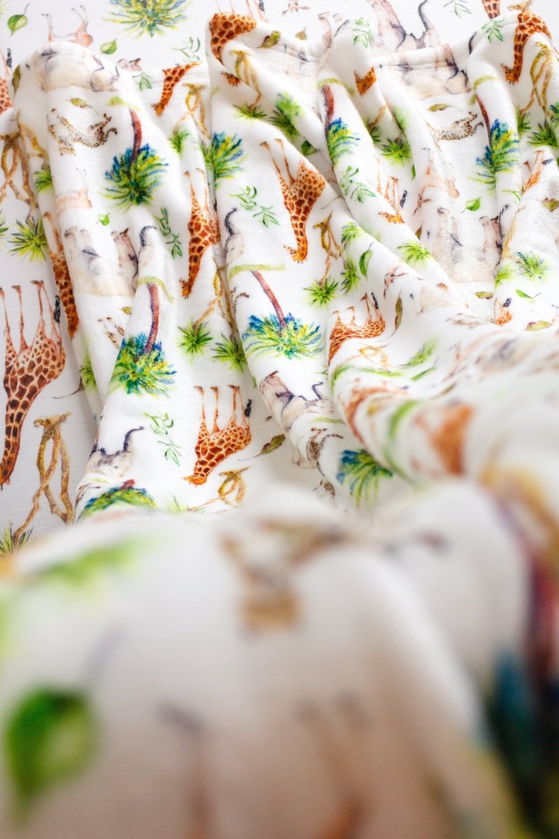 On Safari Minky Blanket - gender_boy, gender_neutral, On Safari