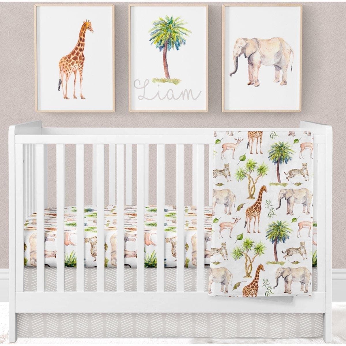On Safari Minky Blanket - gender_boy, gender_neutral, On Safari