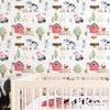 On the Farm Peel & Stick Wallpaper - gender_boy, gender_neutral, On the Farm