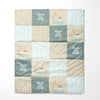 Organic Cotton Boho Surfer Baby Quilt - Boho Surfer, gender_boy, Theme_Boho