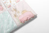 Organic Cotton Boho Surfer Girl Baby Quilt - boho dino, Boho Surfer Girl, gender_girl