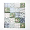 Organic Cotton Duck Hunting Baby Quilt - Duck Hunting, gender_boy, Theme_Woodland