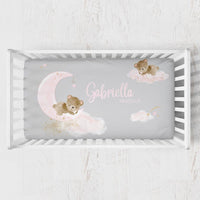 Pink Teddy Bear Nursery Starter Set - gender_girl, Pink Teddy Bear, text