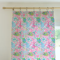 Preppy Summer Curtain Panel - gender_girl, Preppy Summer, Theme_Tropical