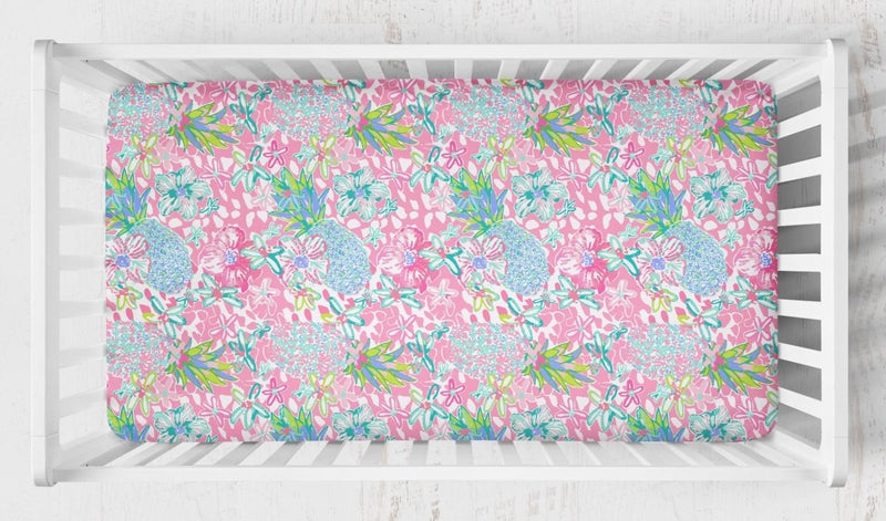 Preppy Summer Nursery Starter Set - gender_girl, Preppy Summer, text