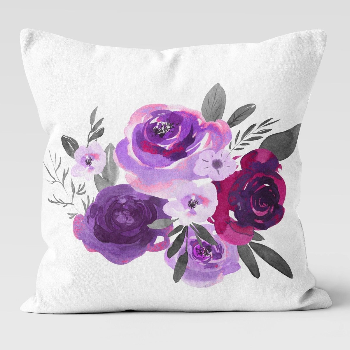 Purple Floral Nursery Starter Set - gender_girl, Purple Floral, text