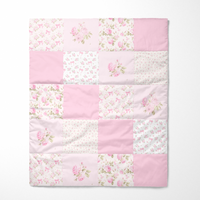 Organic Cotton Baby Quilt | Garden Party