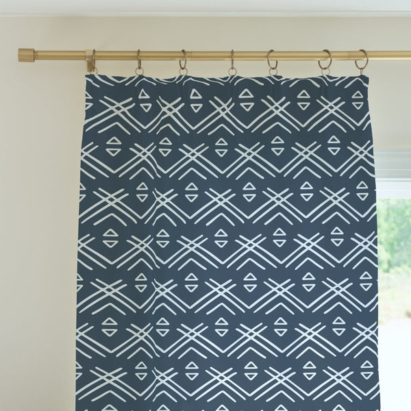 Roam Free Tribal Curtain Panel - gender_boy, Roam Free, Theme_Boho