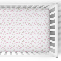 Crib Sheet | Rosettes & Ribbons