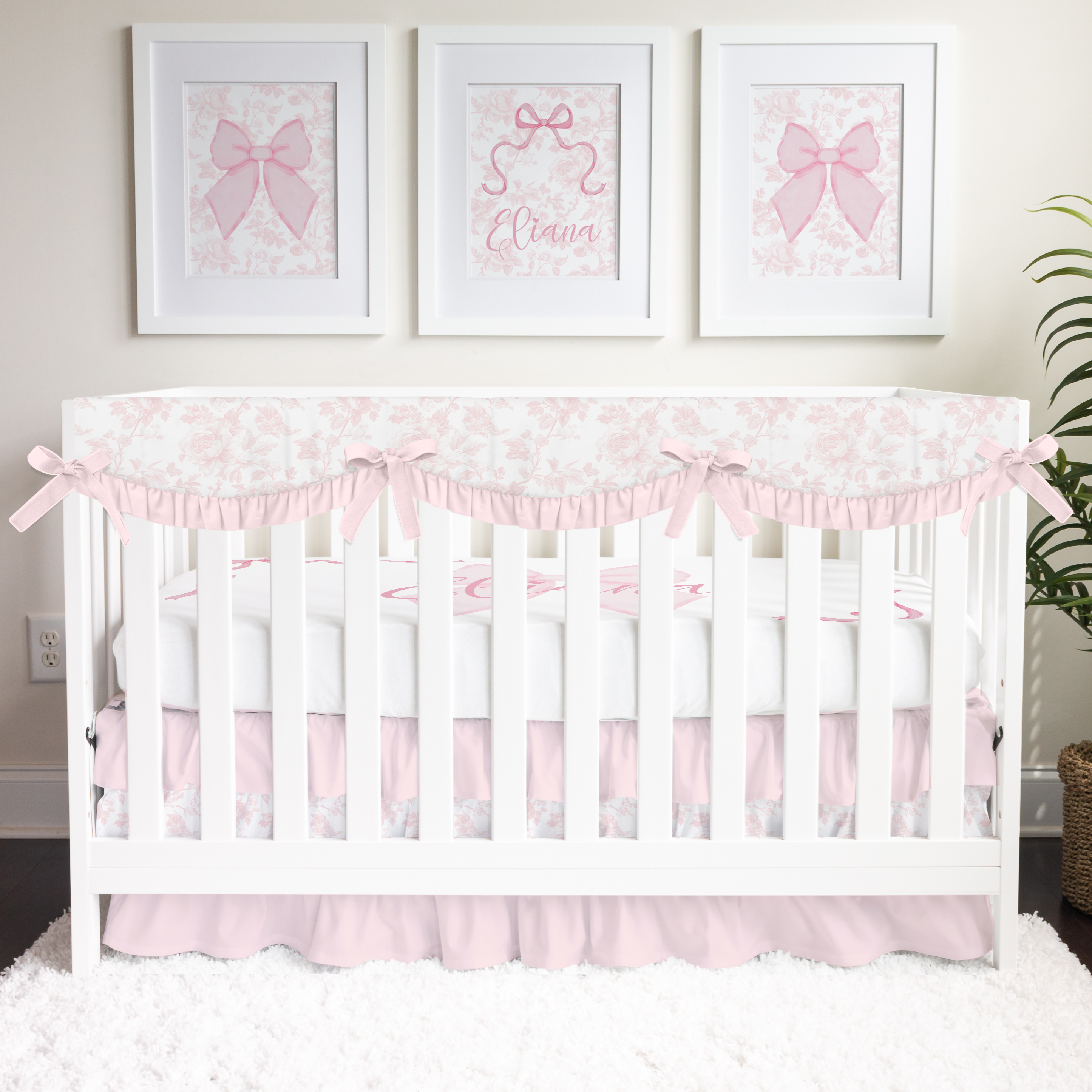 Fancy Bow: Create Your Own Crib Bedding Set