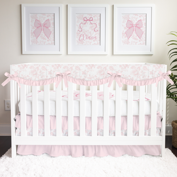 Fancy Bow: Create Your Own Crib Bedding Set