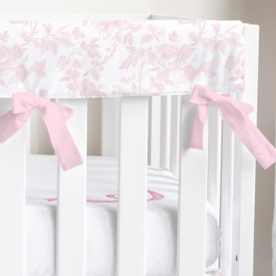 Crib Bedding Set | Fancy Bow Toile