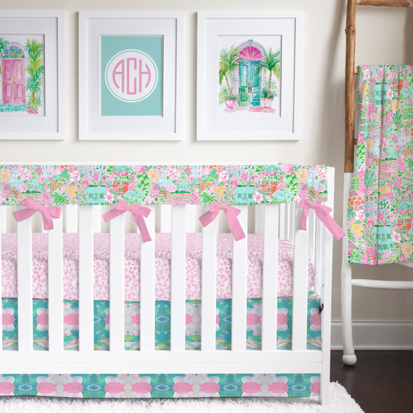 Southern Preppy: Create Your Own Crib Bedding Set