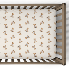 Crib Sheet | Heirloom Teddy