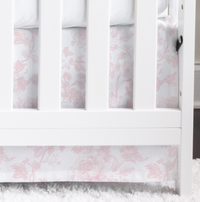 Crib Bedding Set | Fancy Bow Toile