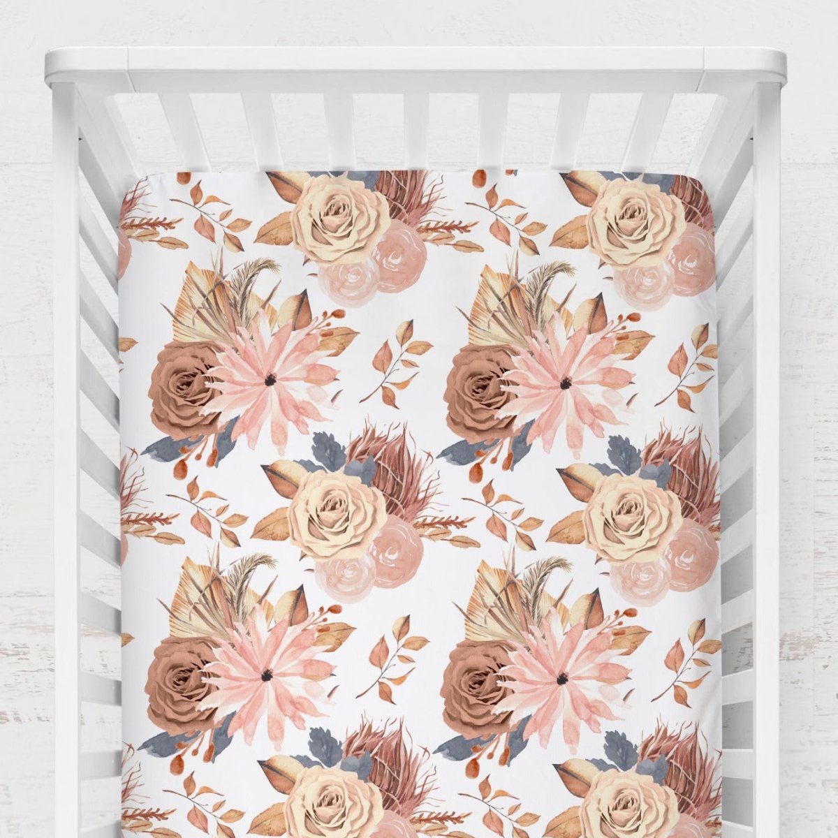 Soft Boho Floral Nursery Starter Set - gender_girl, text, Theme_Boho