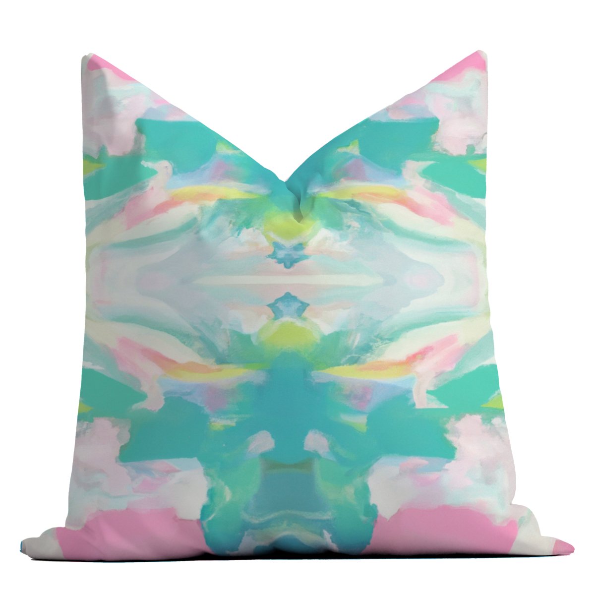 Southern Preppy Abstract Nursery Pillow - gender_girl, Southern Preppy, text