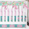 Southern Preppy Charleston Crib Bedding - gender_girl, Southern Preppy, text