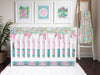Southern Preppy Charleston Crib Bedding - gender_girl, Southern Preppy, text