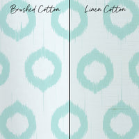 Southern Preppy Ikat Rings Curtain Panel - gender_girl, Southern Preppy, Theme_Boho