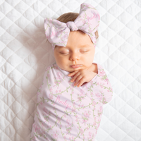 Swaddle Set | Blushing Trellis