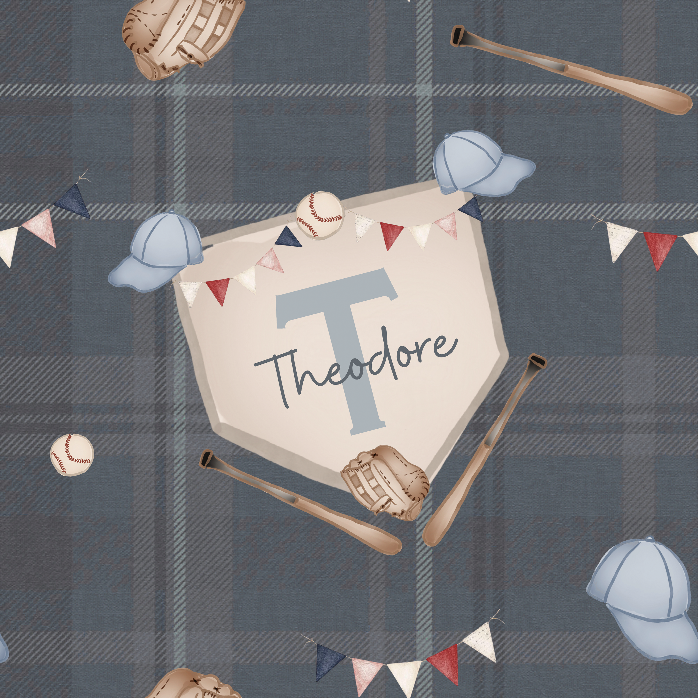 Swaddle Set | Little Slugger
